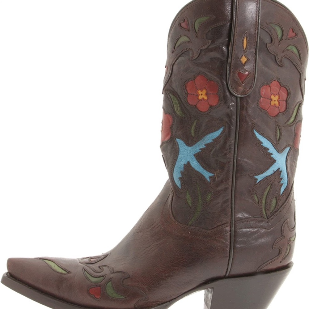 Dan Post Bluebird & Heart boots